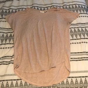 a casual t-shirt top
